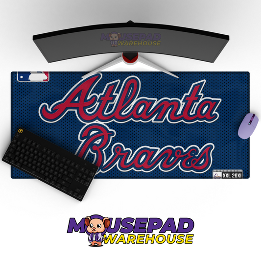 Atlanta Braves V6 Mousepad Mockup