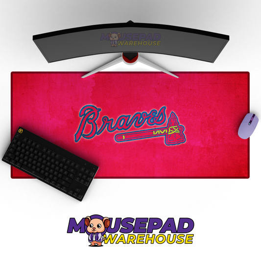 Atlanta Braves V8 Mousepad Mockup