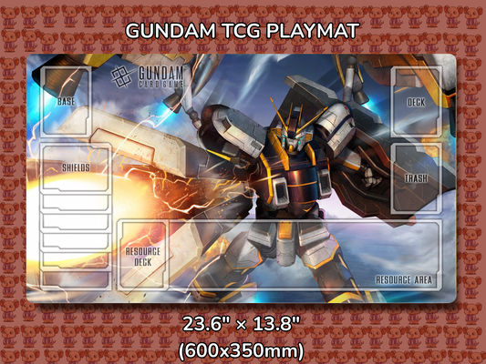 Atlas Gundam TCG Playmat Mockup