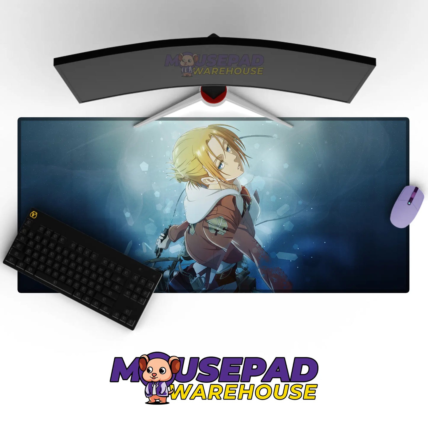 Attack on Titan Anime Mousepad 607706 - Mousepad Warehouse