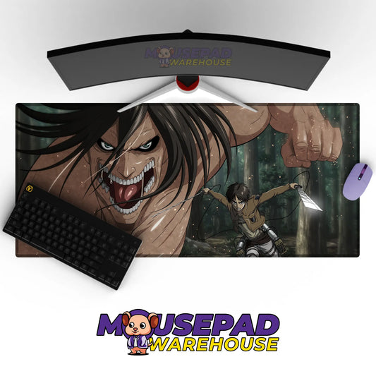 Attack on Titan Anime Mousepad 607707 - Mousepad Warehouse