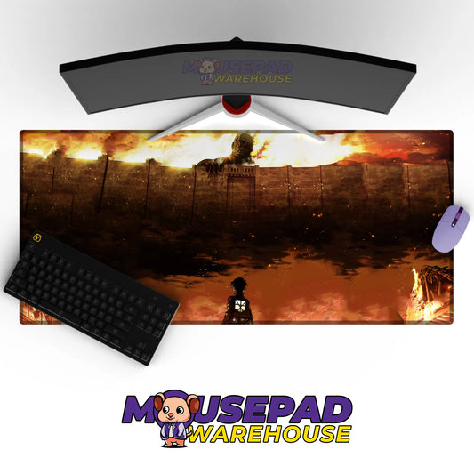 Attack on Titan Anime Mousepad 607711 - Mousepad Warehouse