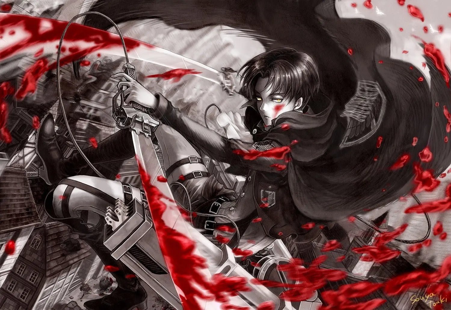 Attack on Titan Anime Mousepad 607877 - Mousepad Warehouse