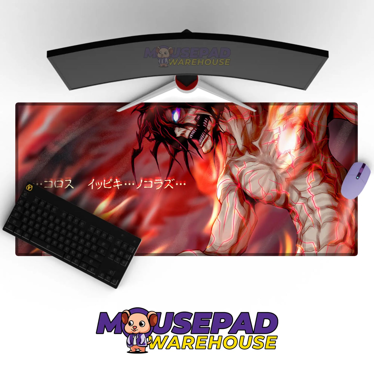 Attack on Titan Anime Mousepad 884478 - Mousepad Warehouse