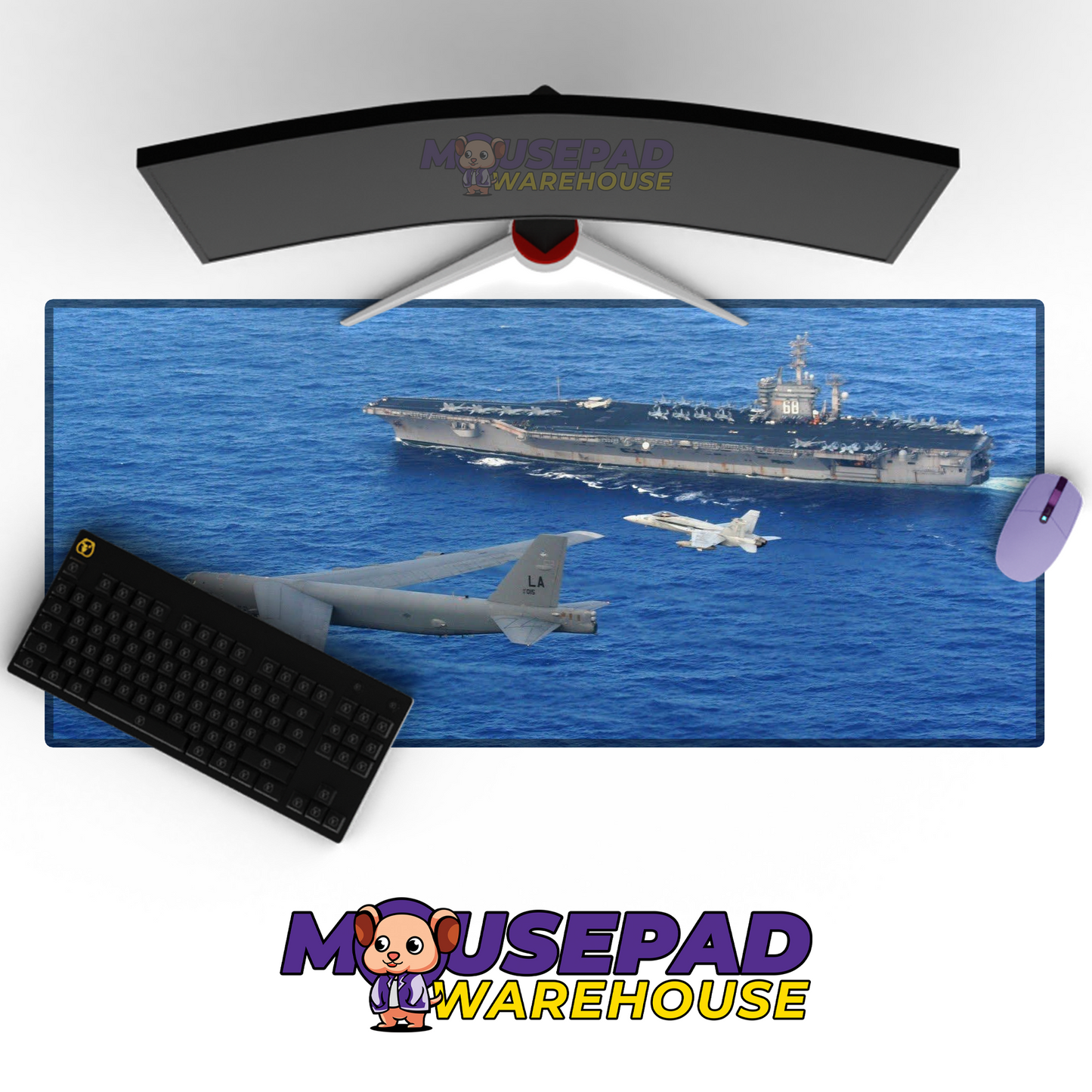 B-52 Stratofortress V10 Mousepad Deskmat Mockup