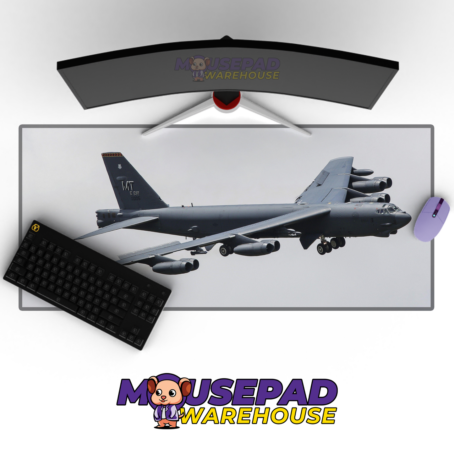 B-52 Stratofortress V11 Mousepad Deskmat Mockup