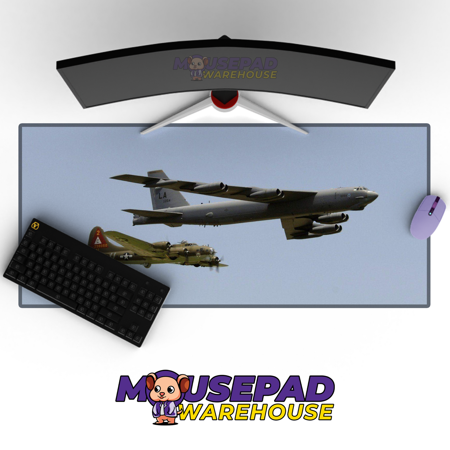 B-52 Stratofortress V13 Mousepad Deskmat Mockup