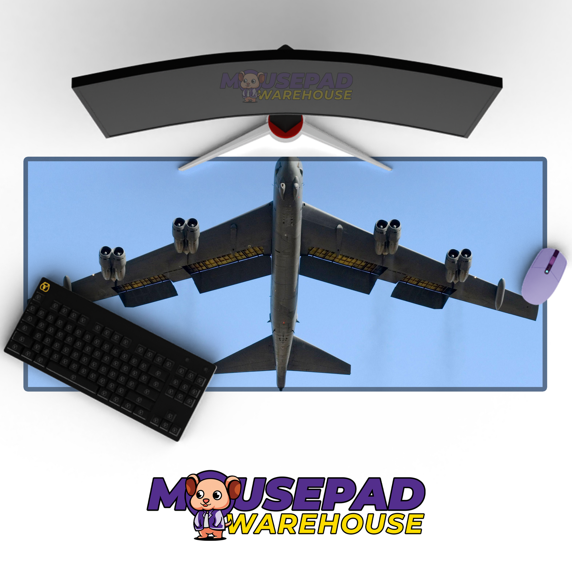 B-52 Stratofortress V14 Mousepad Deskmat Mockup