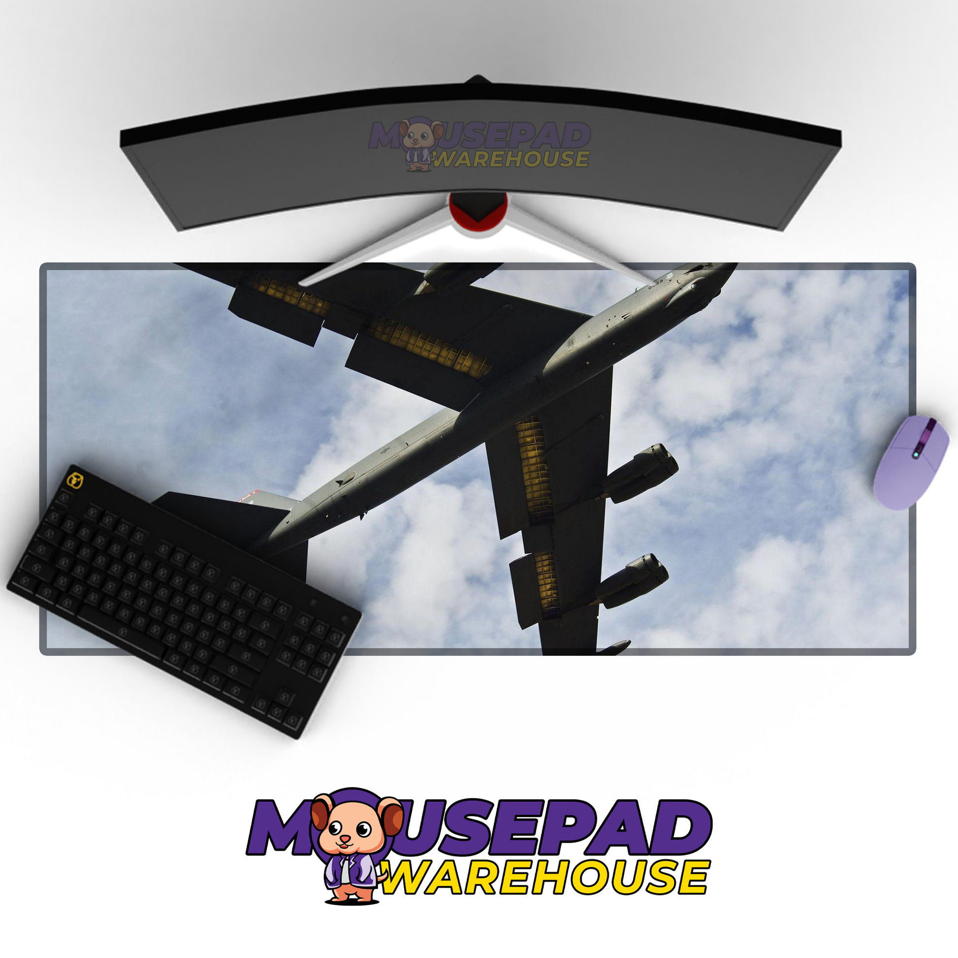 B-52 Stratofortress V15 Mousepad Deskmat Mockup