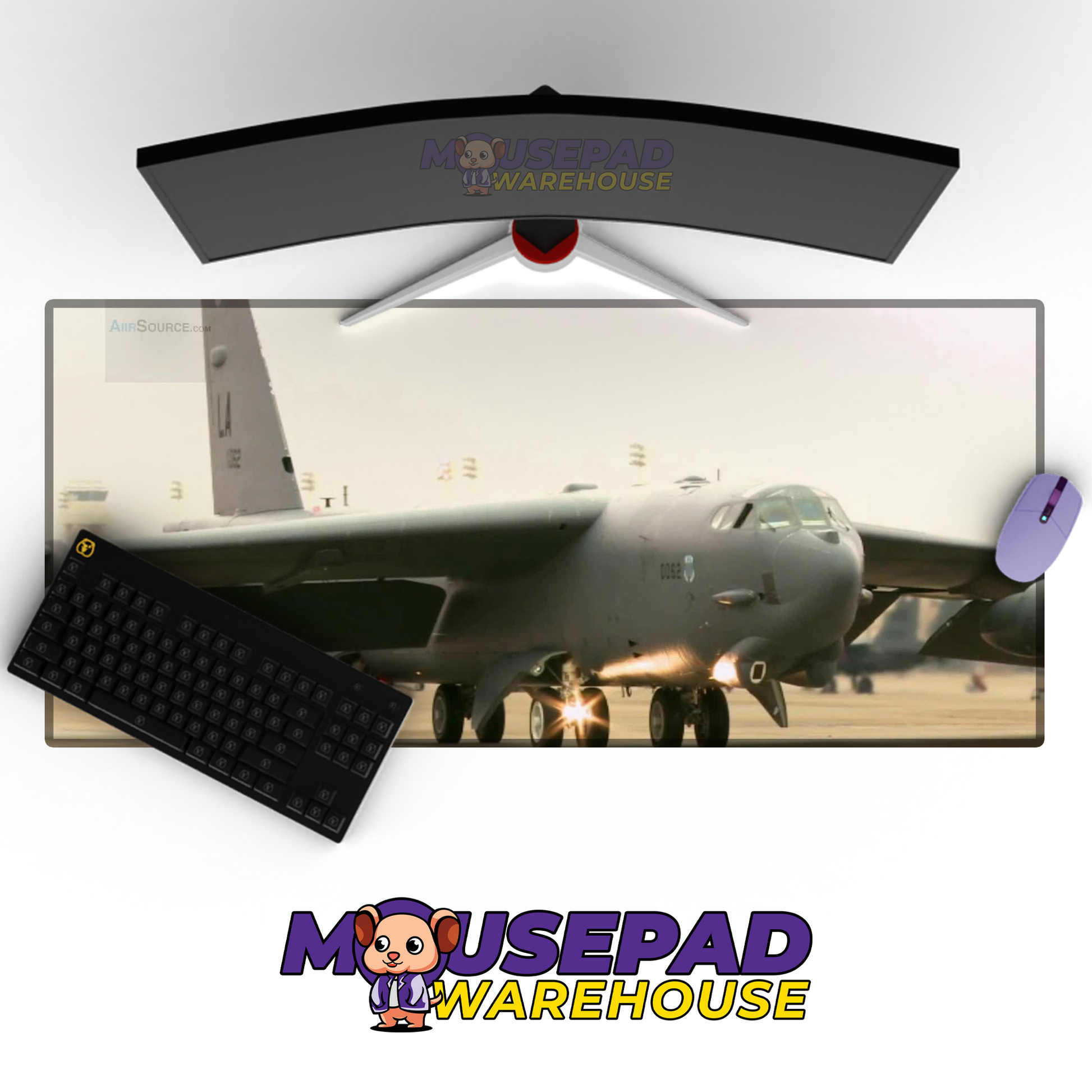 B-52 Stratofortress V16 Mousepad Deskmat Mockup