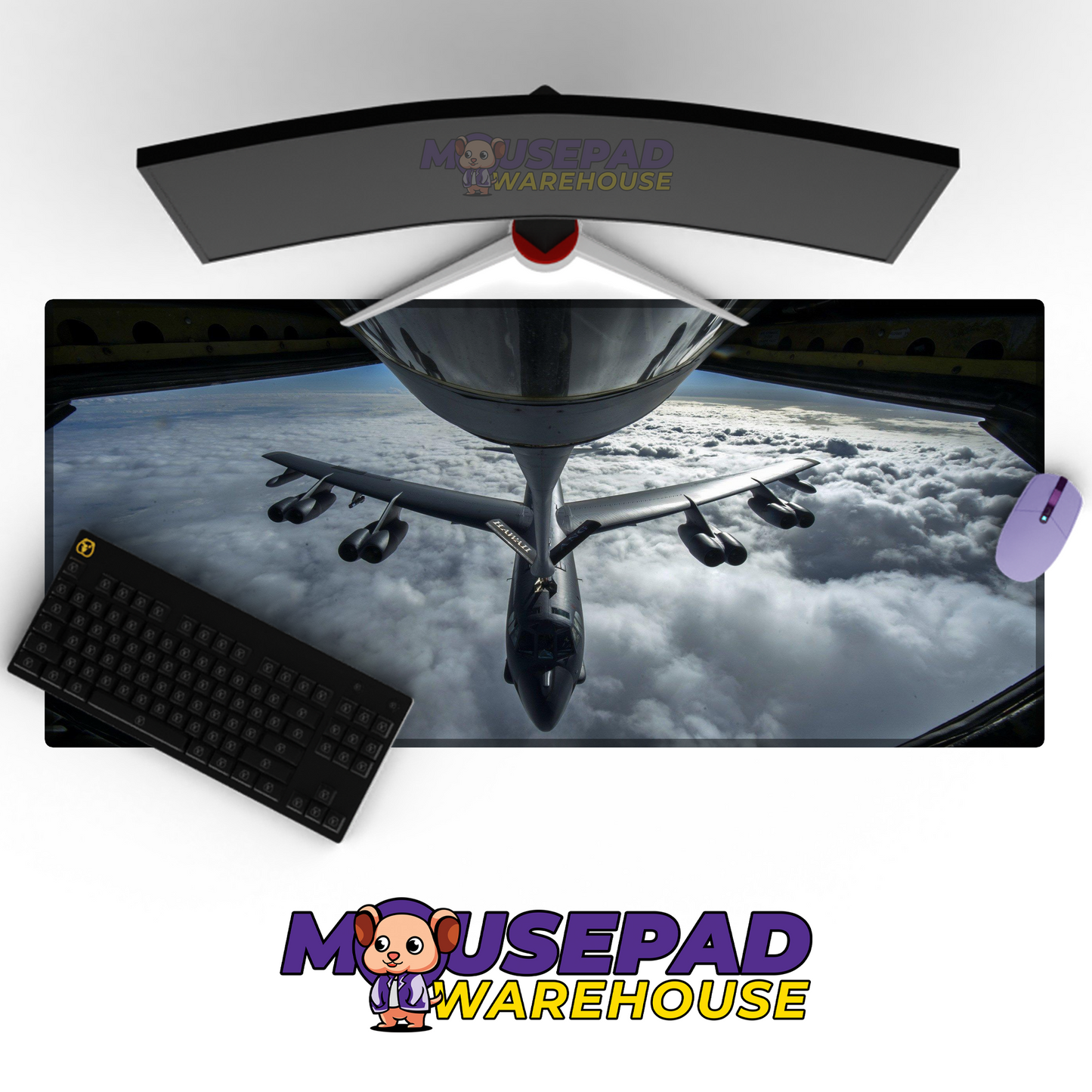 B-52 Stratofortress V17 Mousepad Deskmat Mockup