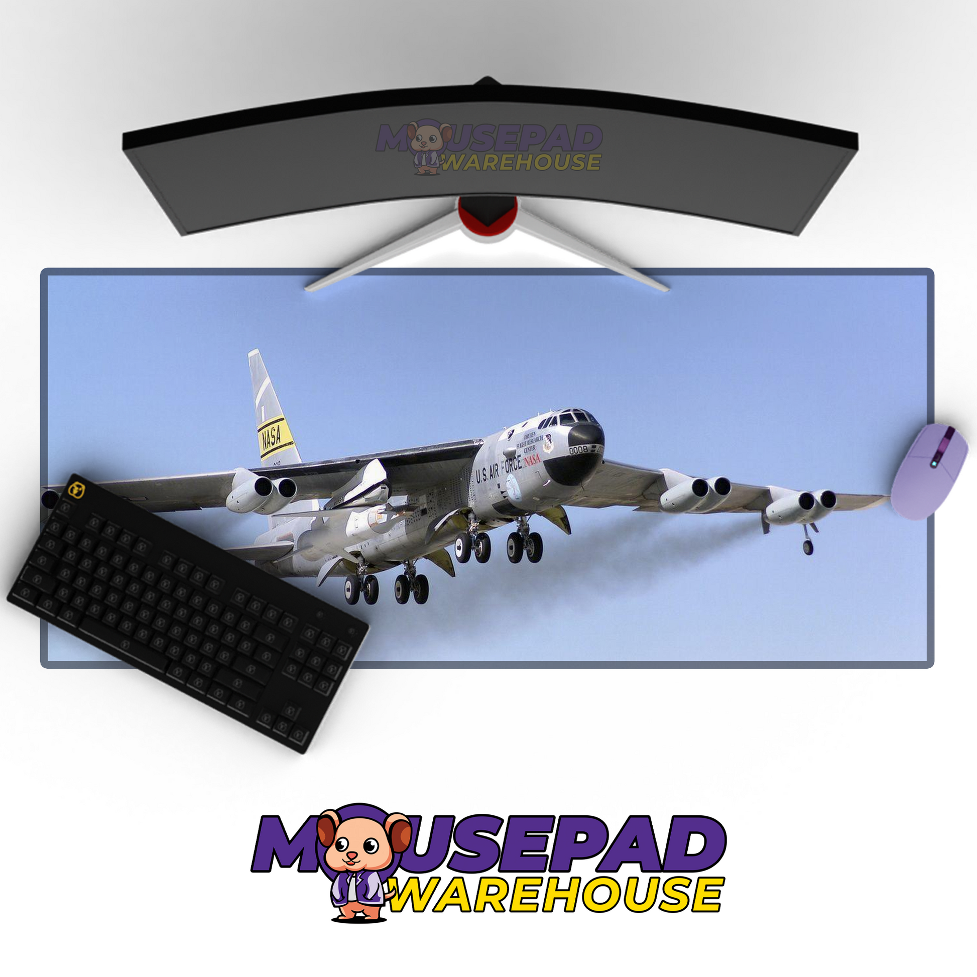 B-52 Stratofortress V1 Mousepad Deskmat Mockup