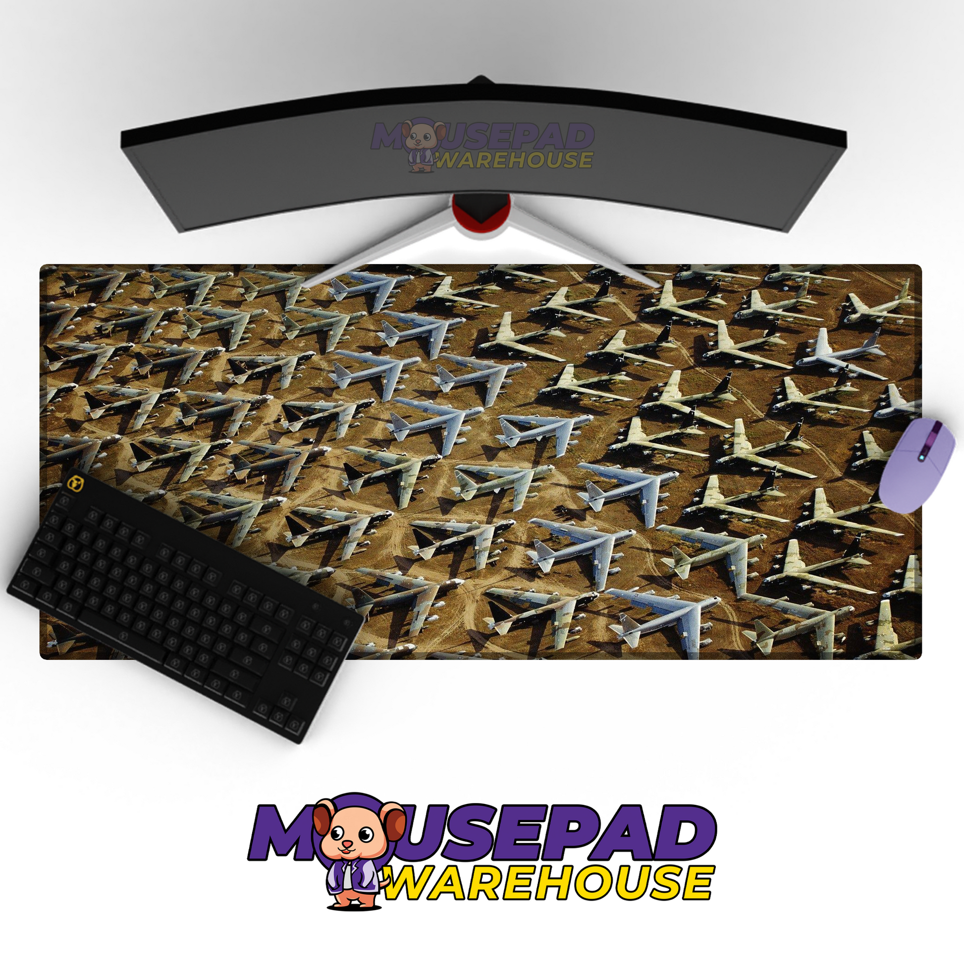 B-52 Stratofortress V20 Mousepad Deskmat Mockup