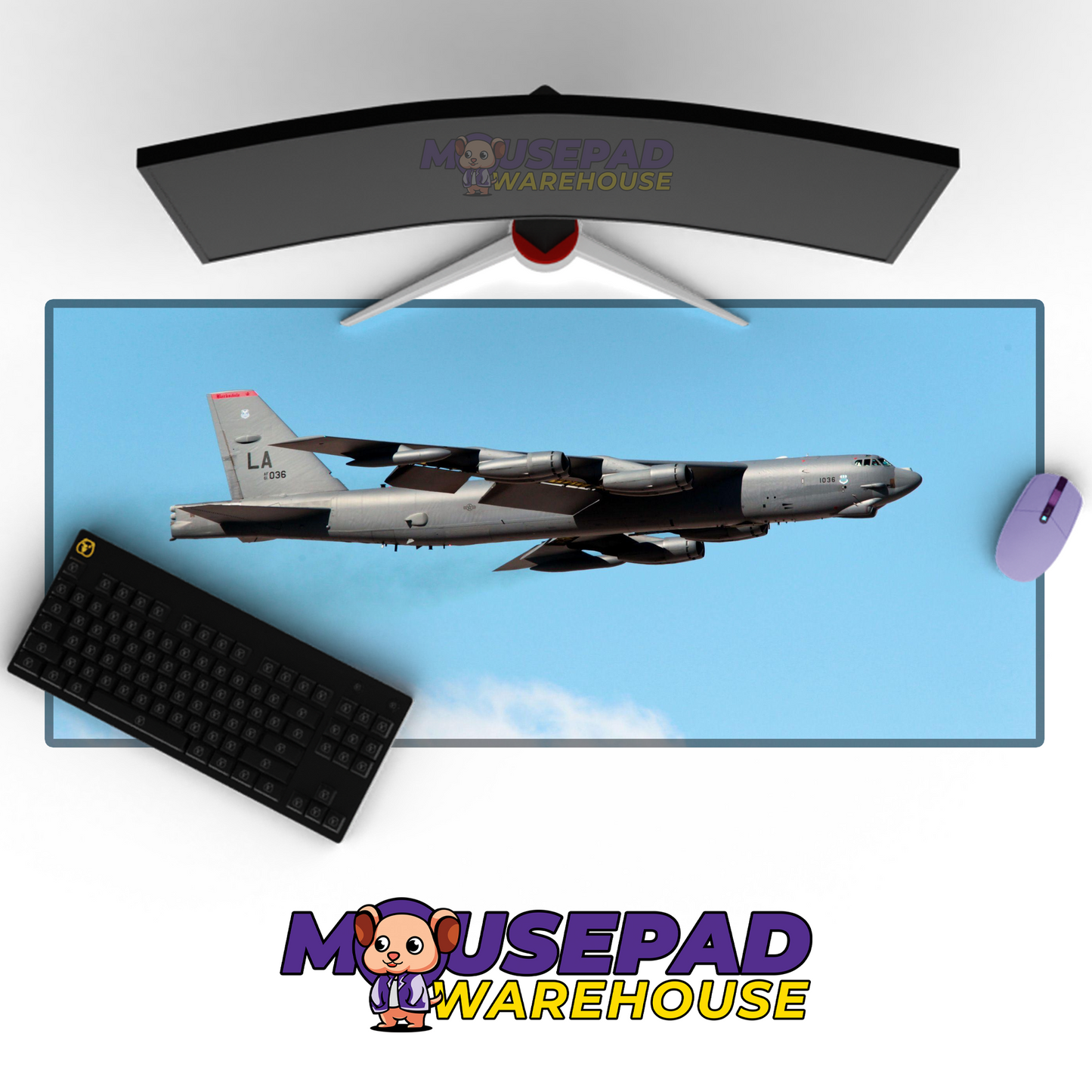 B-52 Stratofortress V21 Mousepad Deskmat Mockup