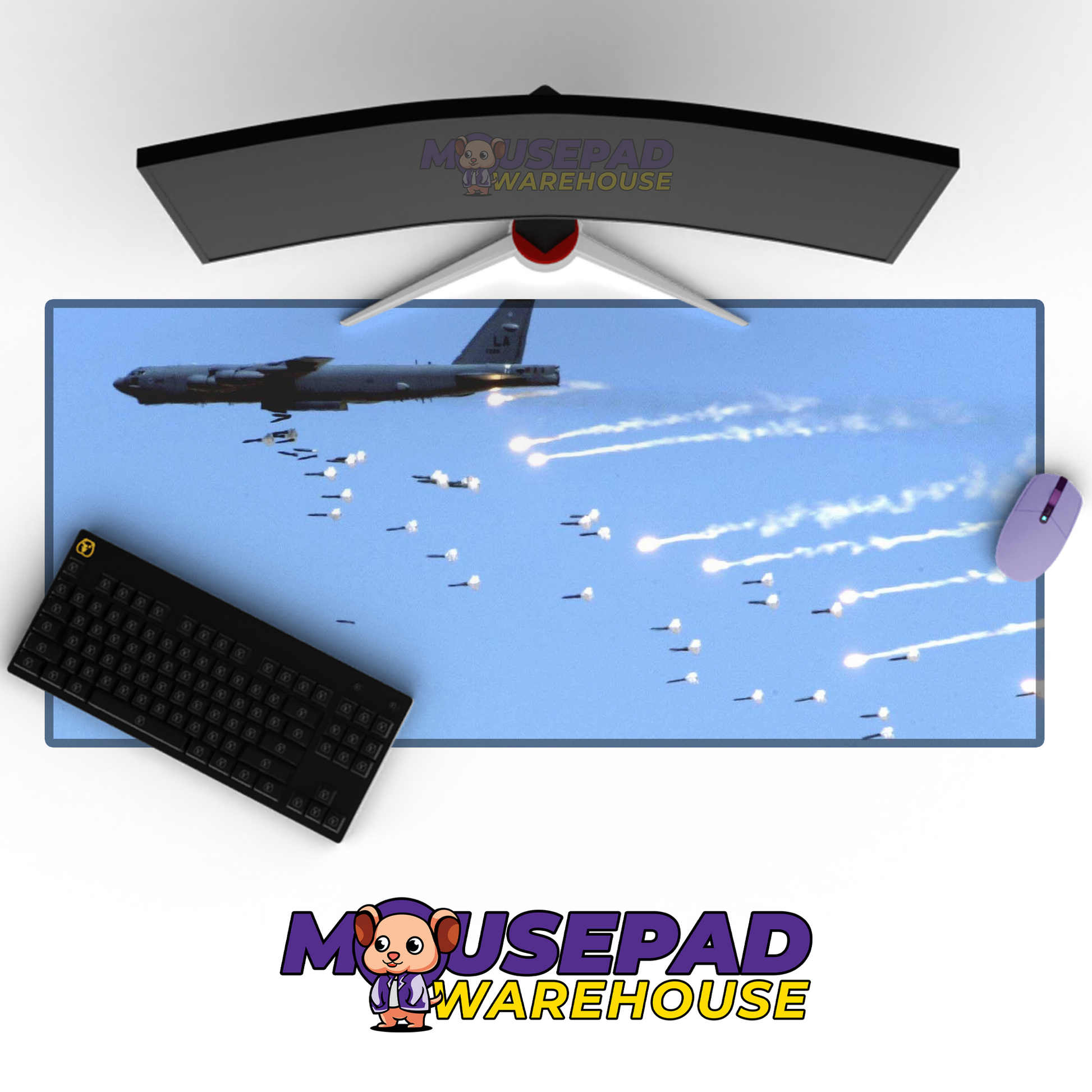 B-52 Stratofortress V22 Mousepad Deskmat Mockup