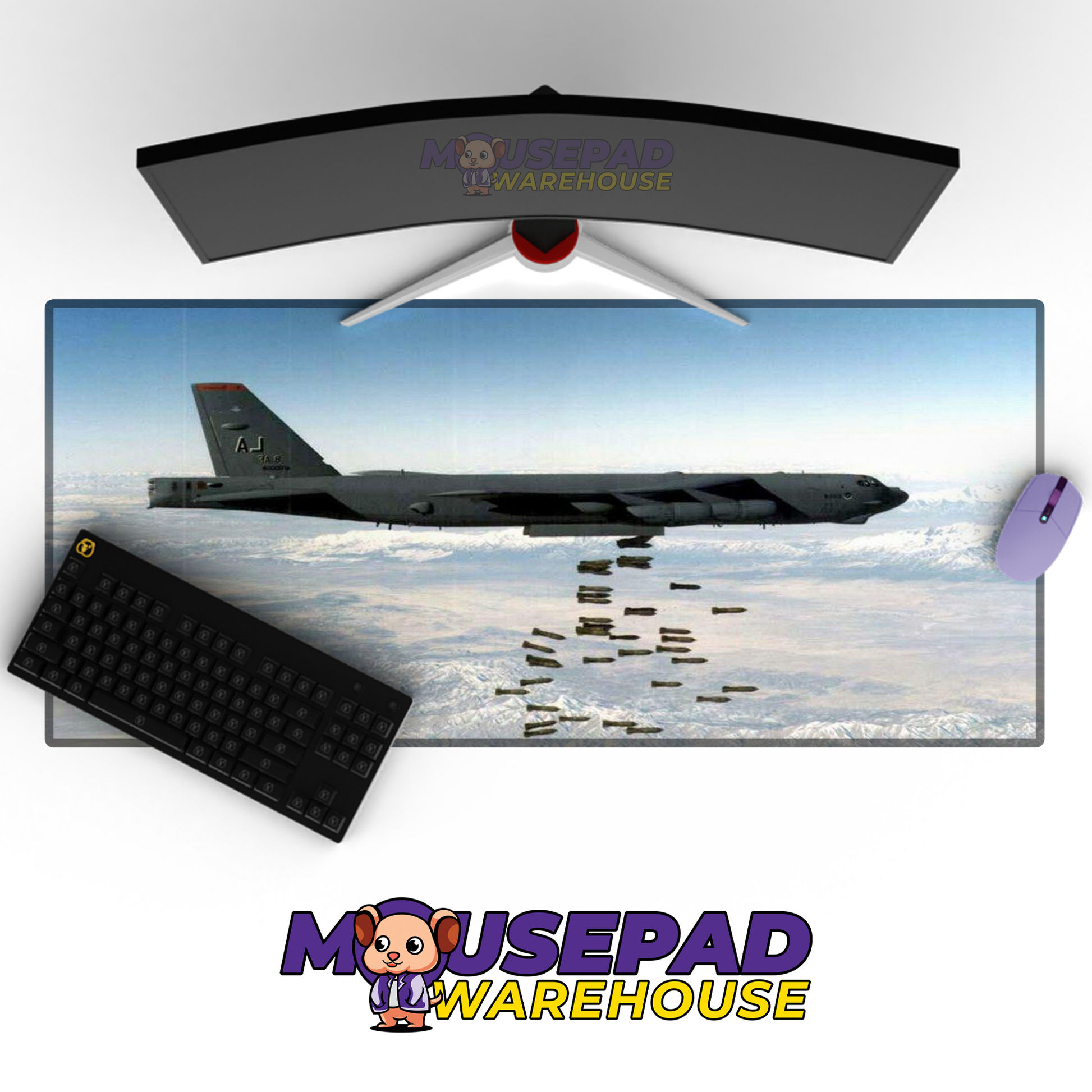 B-52 Stratofortress V23 Mousepad Deskmat Mockup