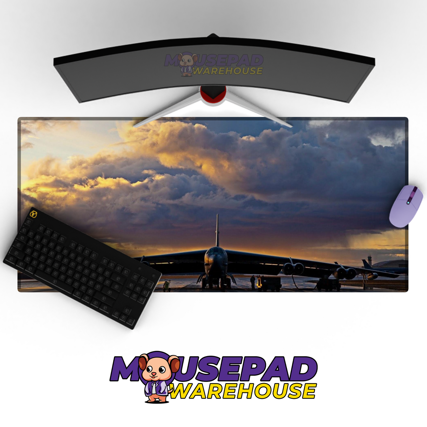 B-52 Stratofortress V26 Mousepad Deskmat Mockup