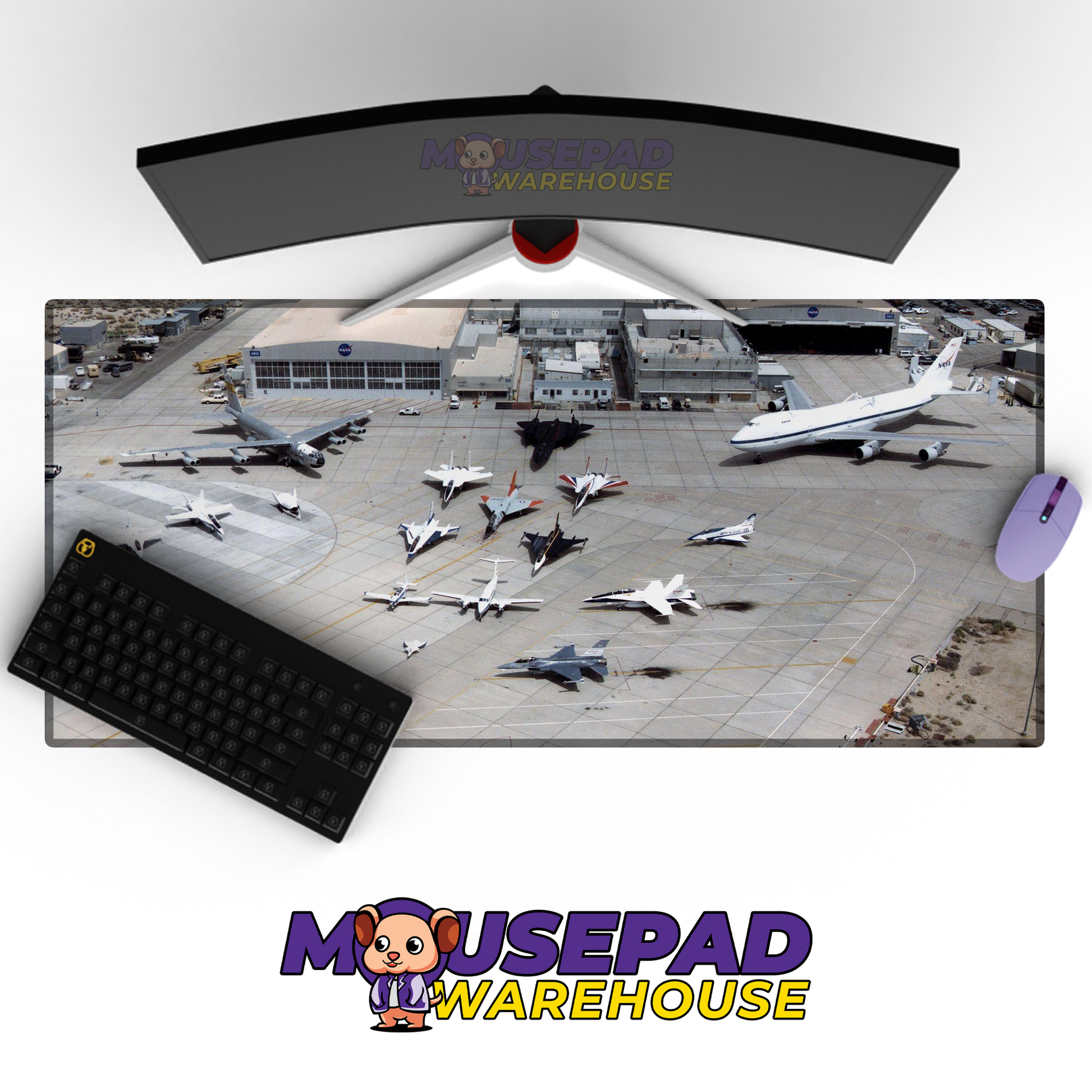 B-52 Stratofortress V27 Mousepad Deskmat Mockup