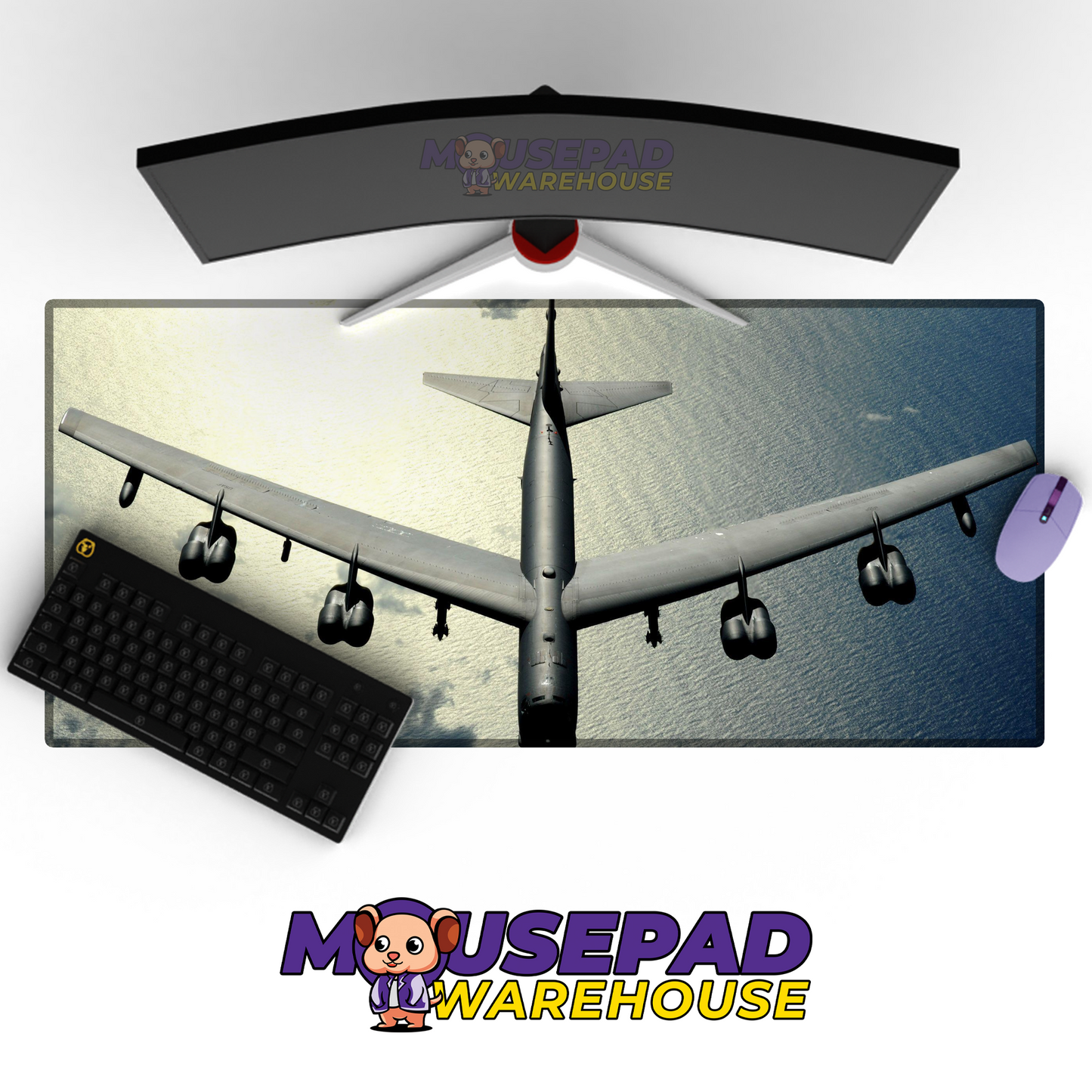 B-52 Stratofortress V2 Mousepad Deskmat Mockup