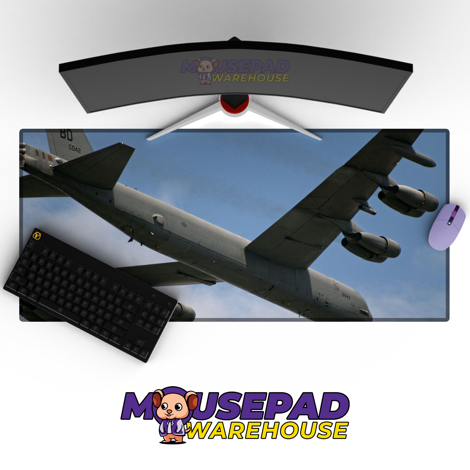 B-52 Stratofortress V3 Mousepad Deskmat Mockup