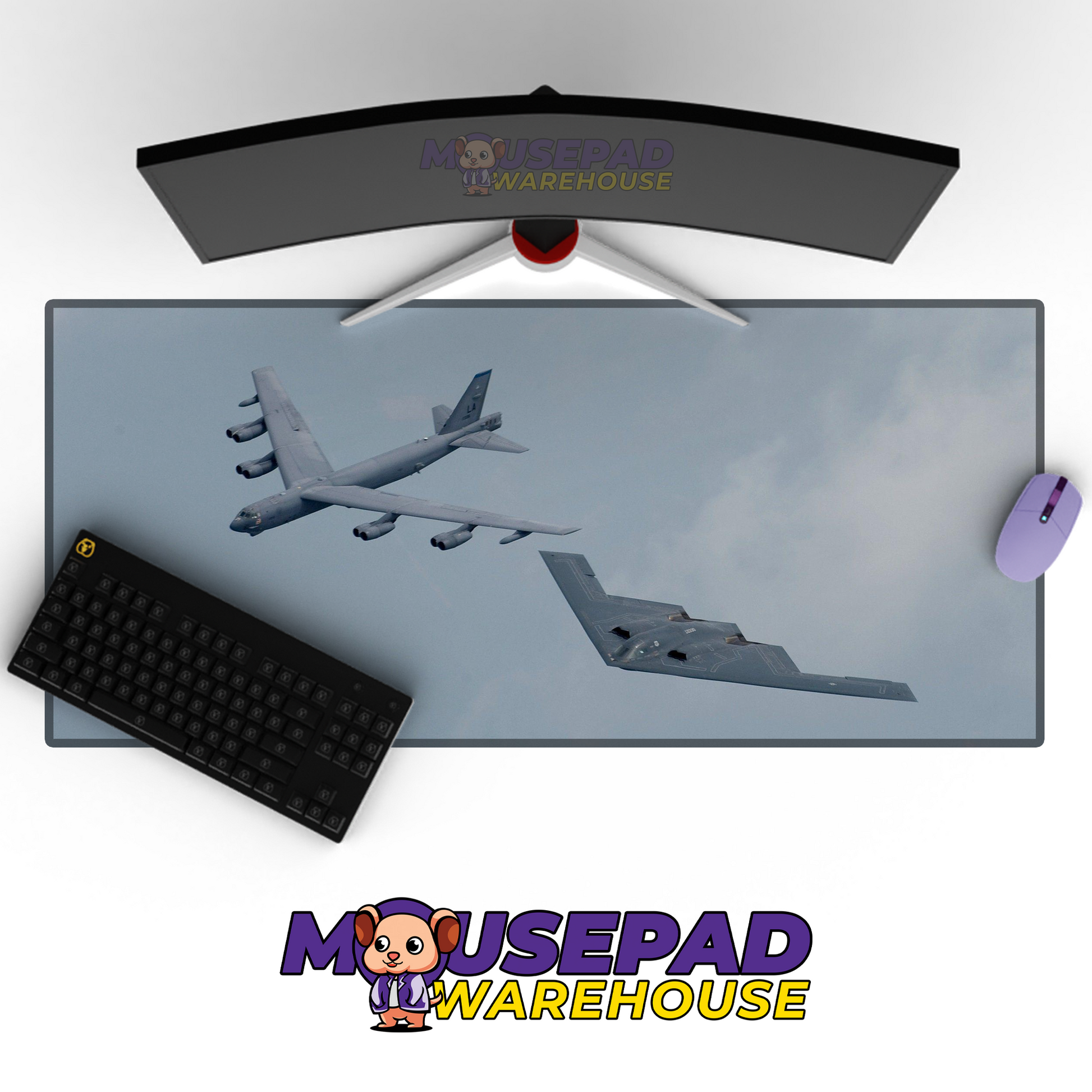 B-52 Stratofortress V4 Mousepad Deskmat Mockup