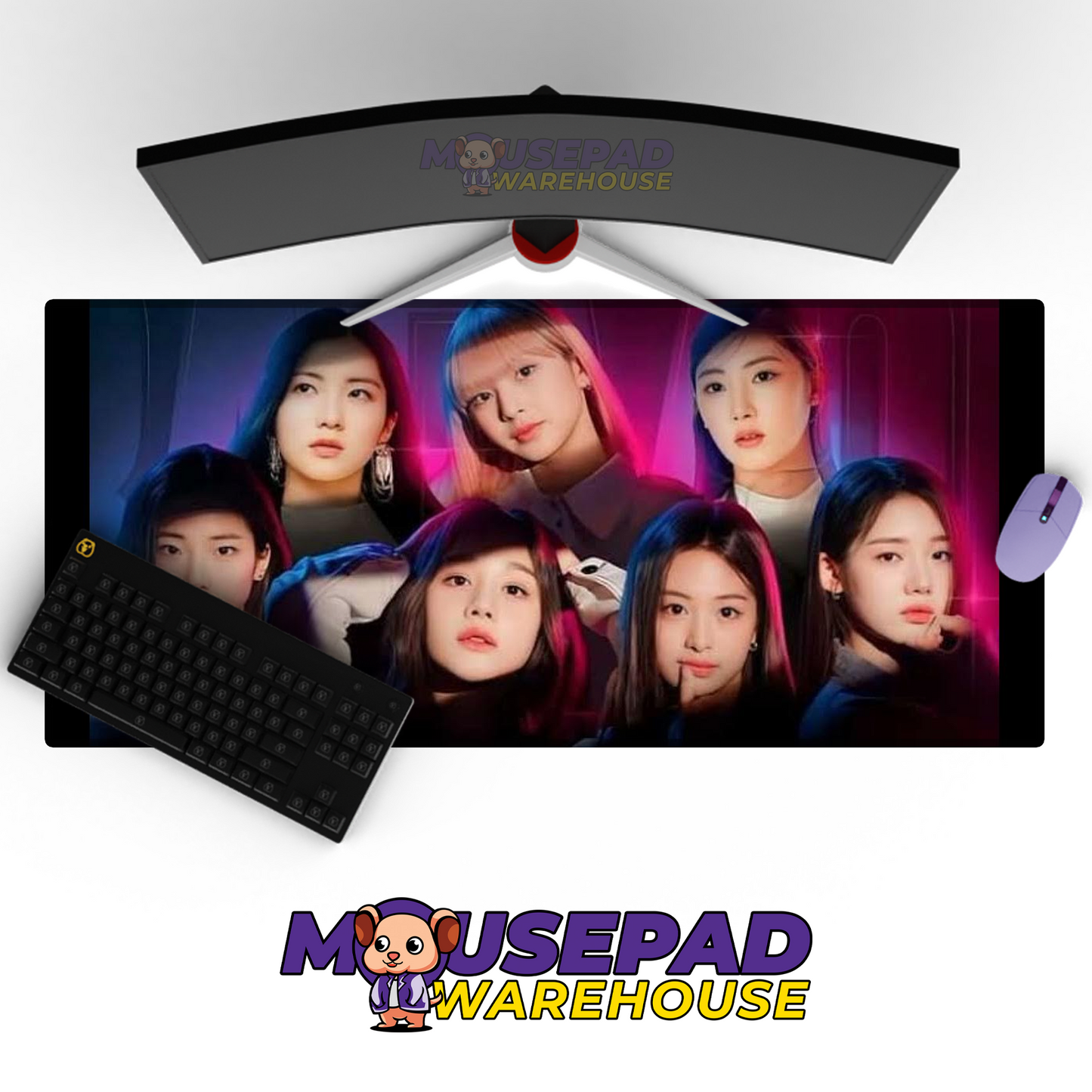 BABYMONSTER V11 Mousepad Mockup