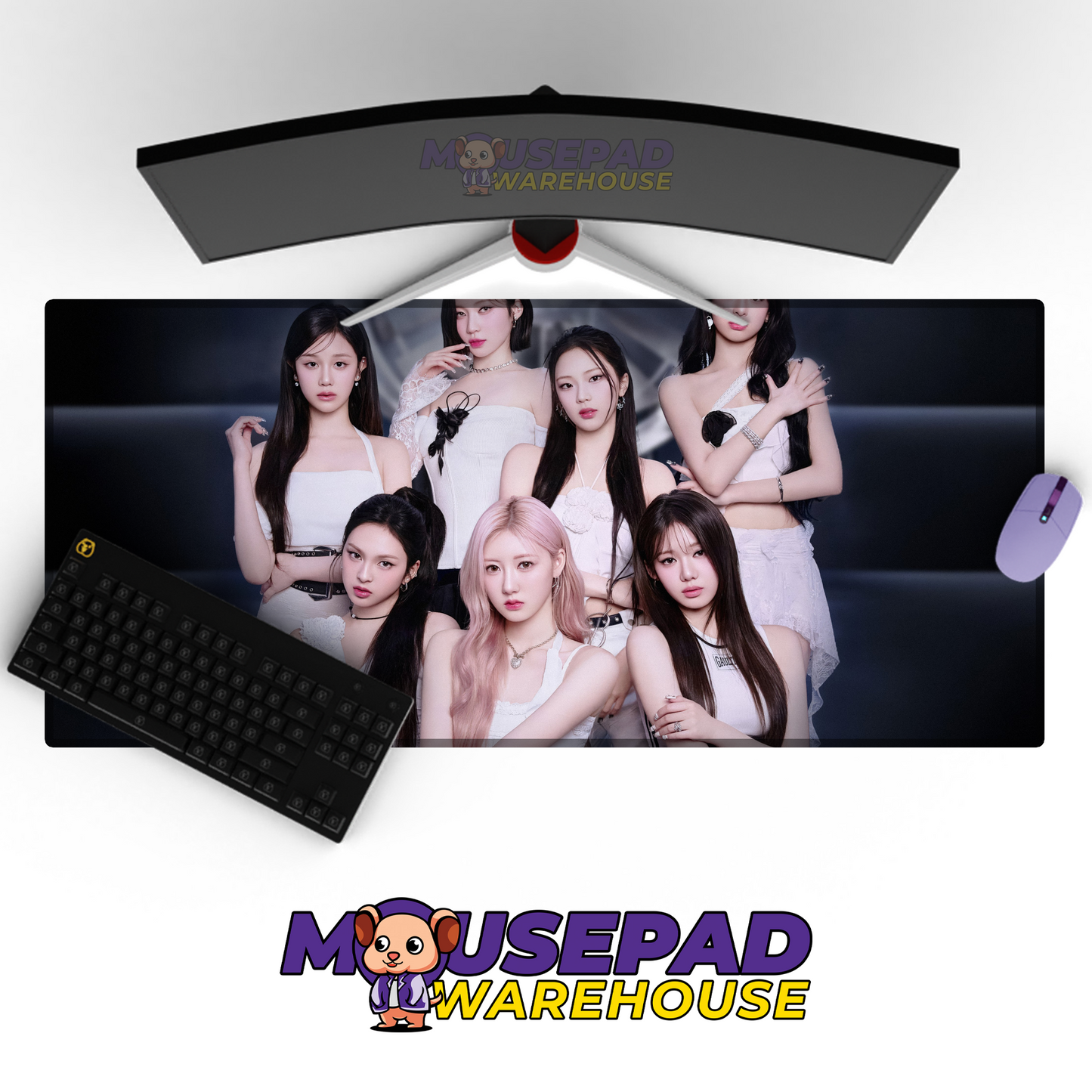 BABYMONSTER V13 Mousepad Mockup