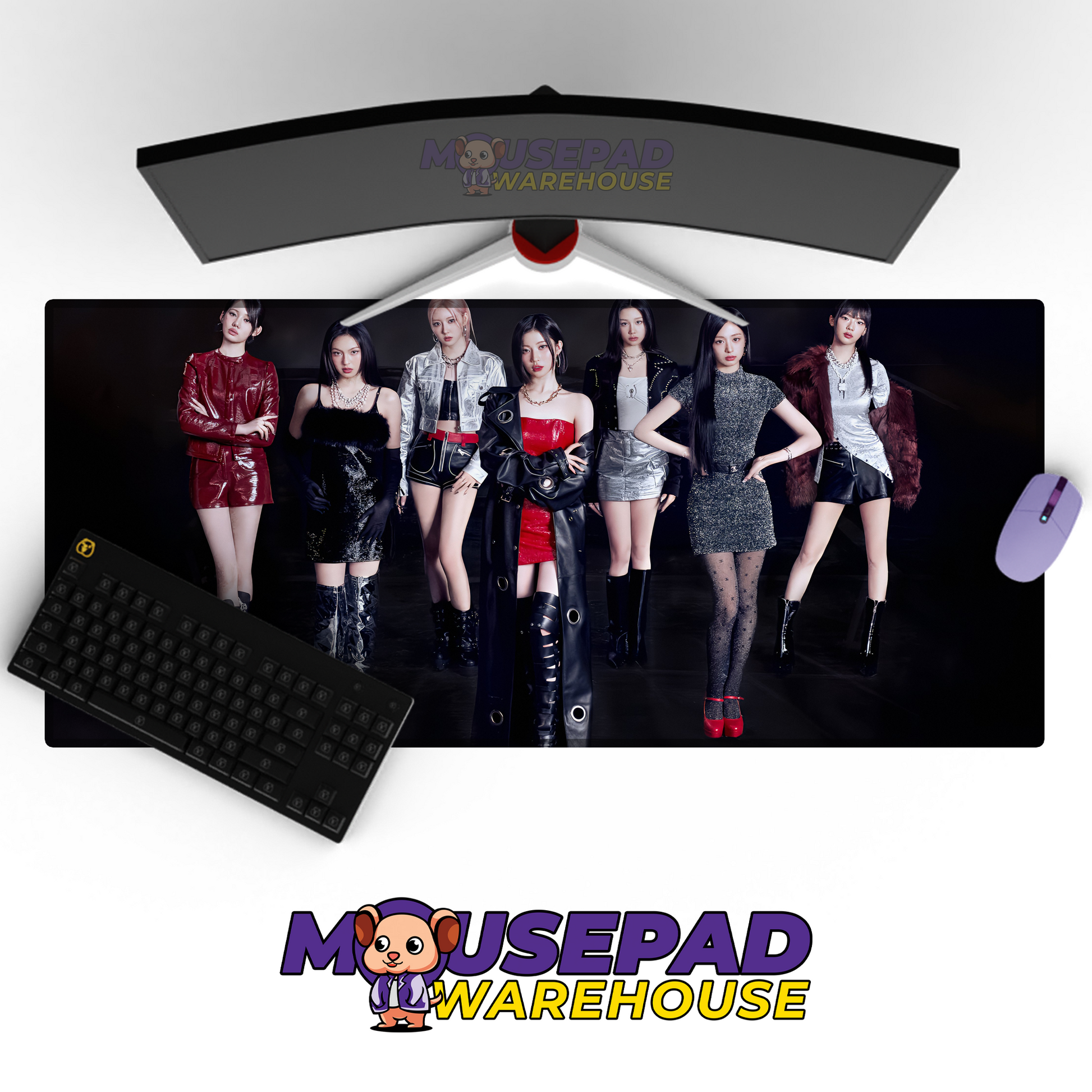 BABYMONSTER V15 Mousepad Mockup