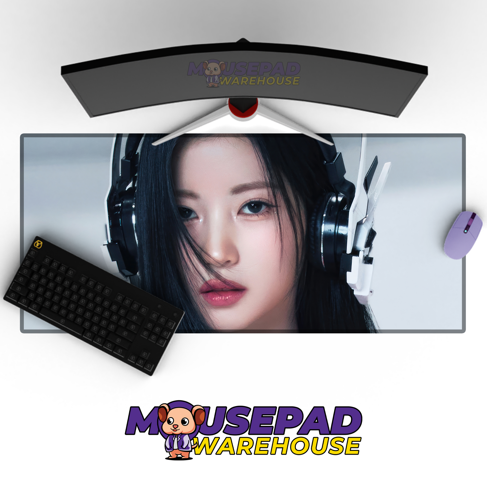 BABYMONSTER V18 Mousepad Mockup