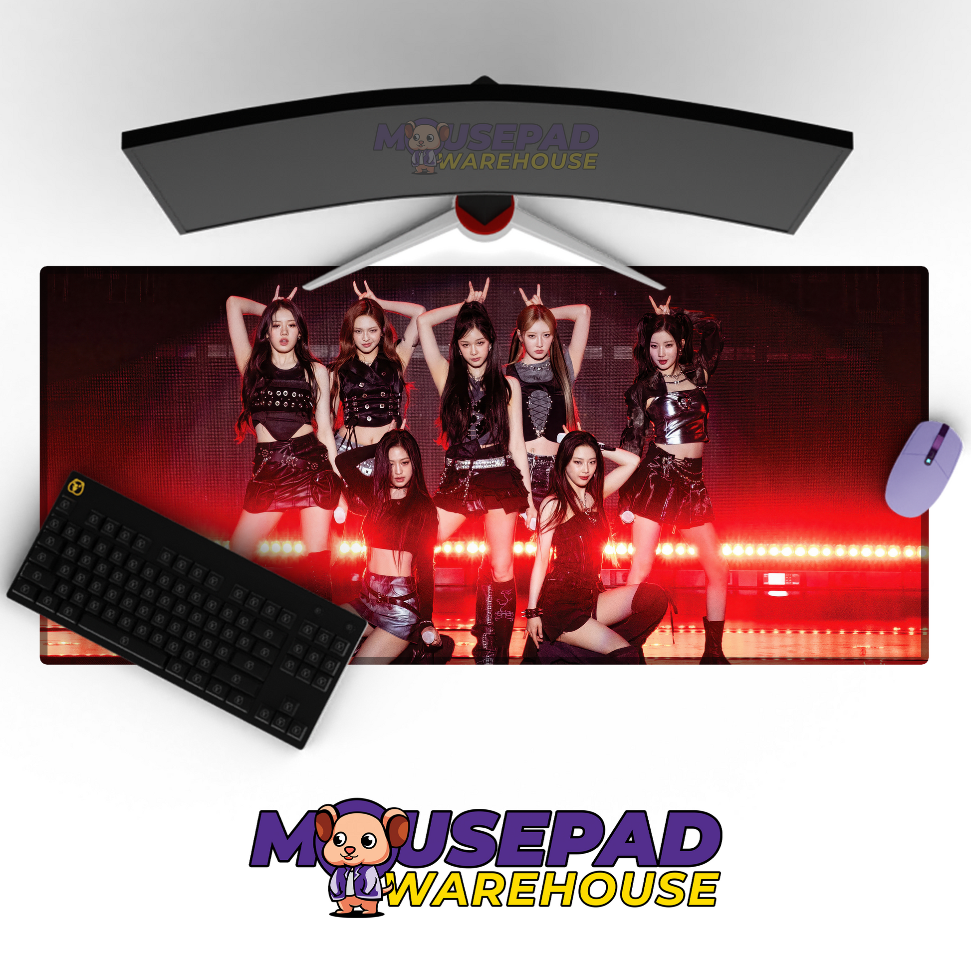 BABYMONSTER V19 Mousepad Mockup