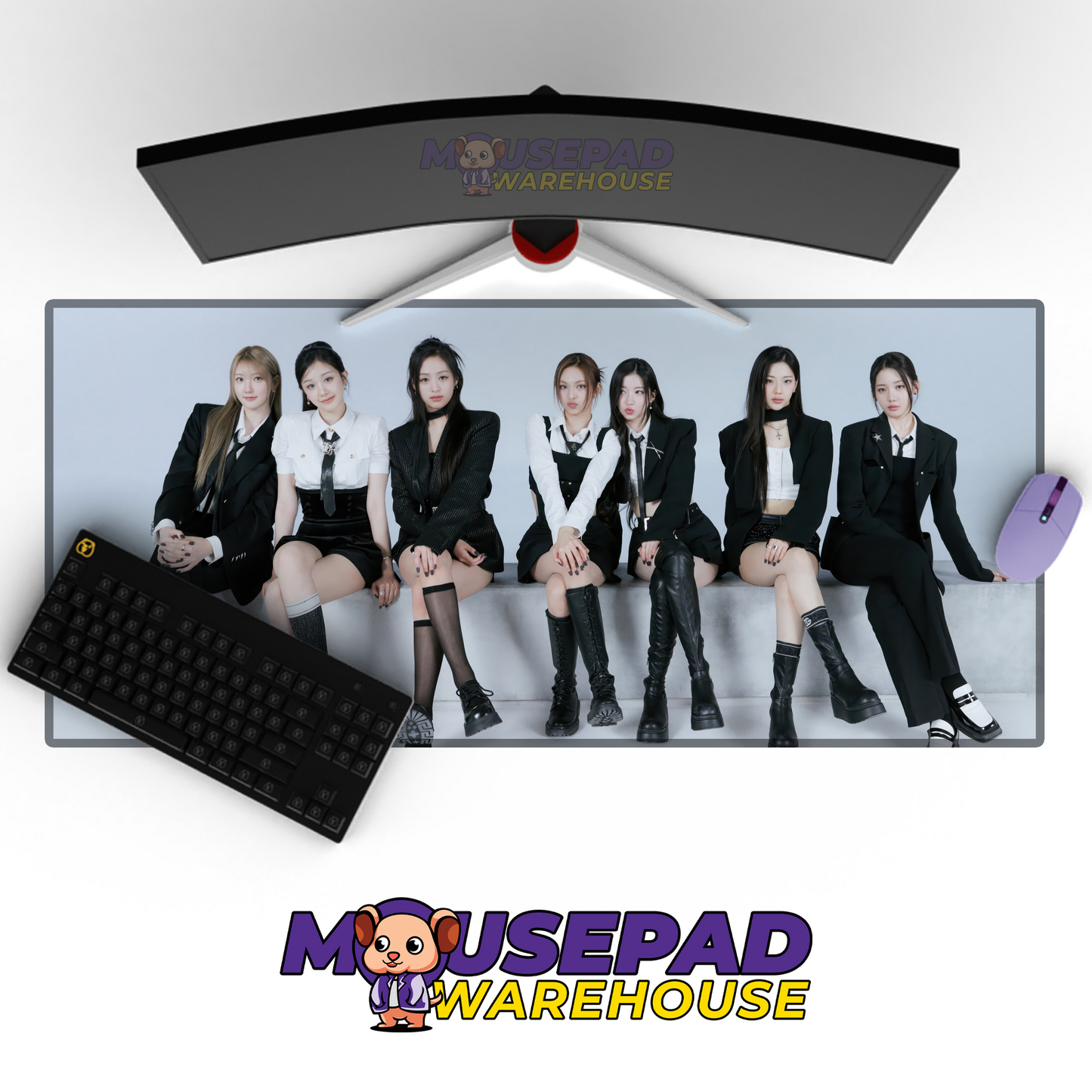 BABYMONSTER V21 Mousepad Mockup