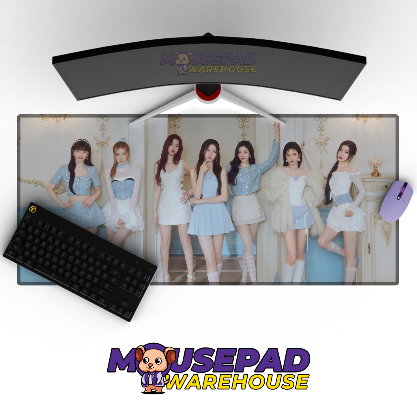 BABYMONSTER V23 Mousepad Mockup