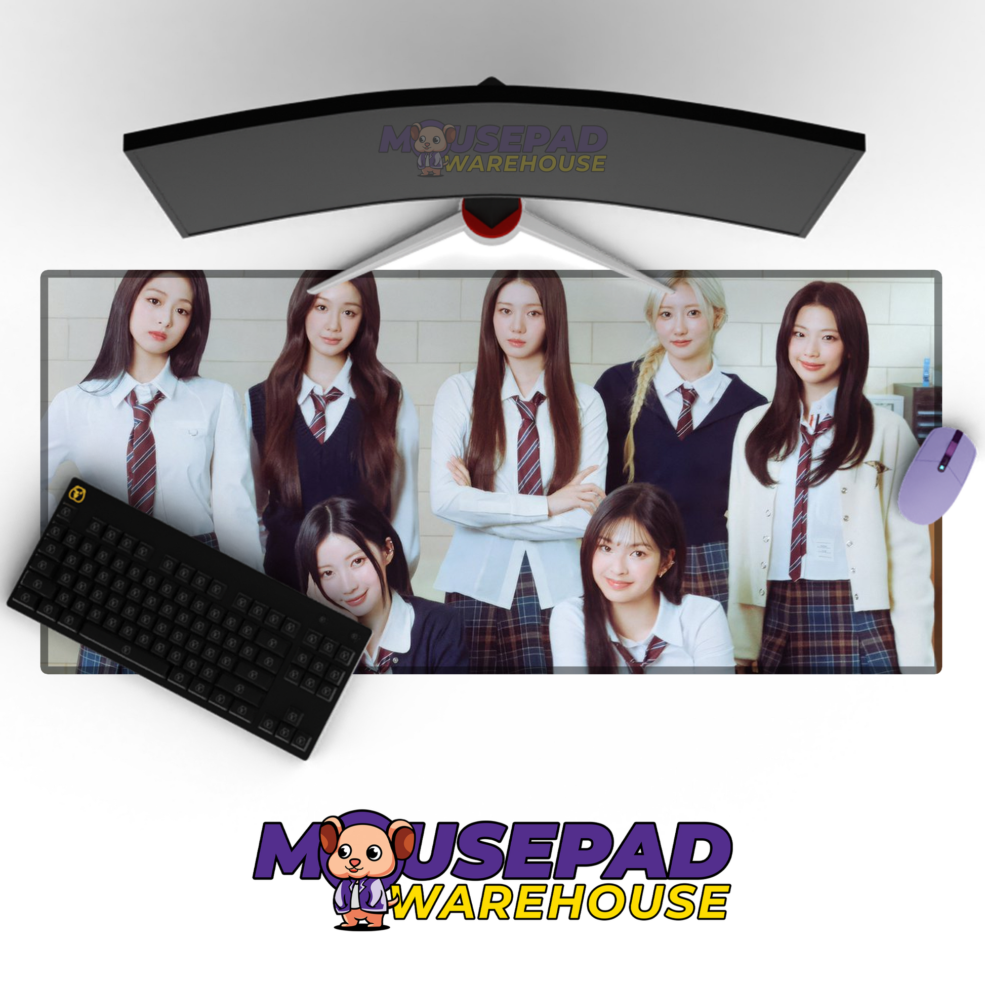 BABYMONSTER V24 Mousepad Mockup
