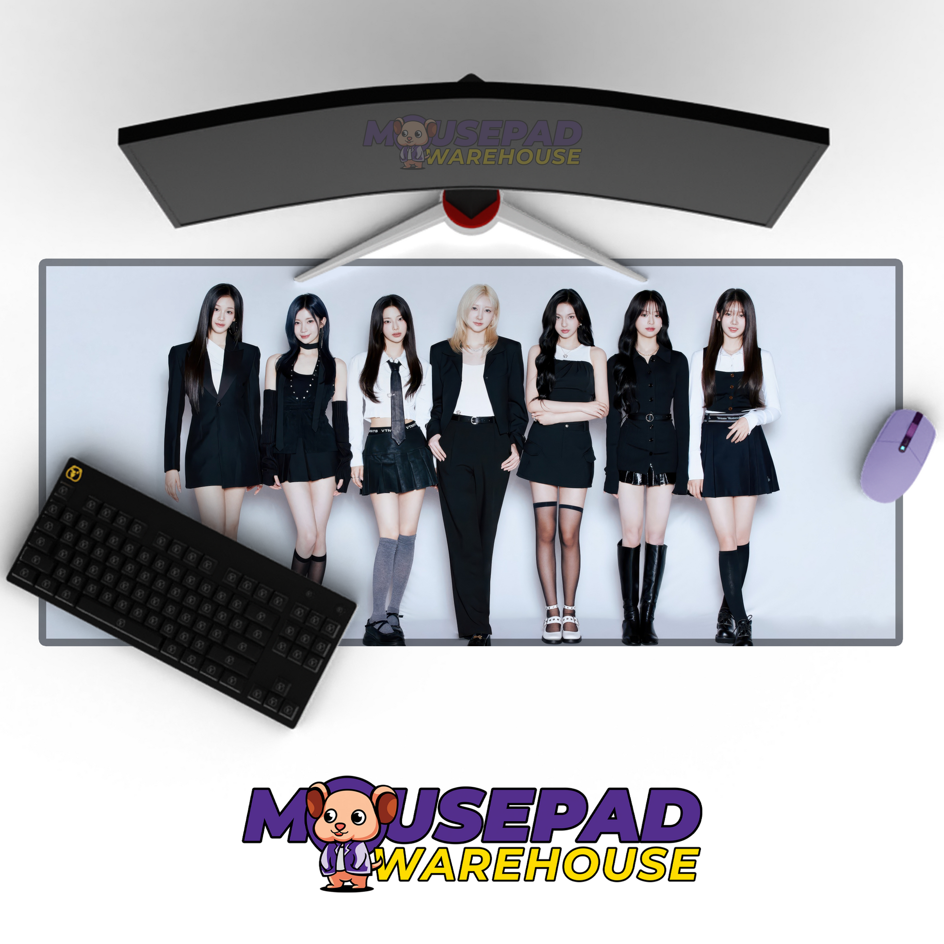 BABYMONSTER V25 Mousepad Mockup