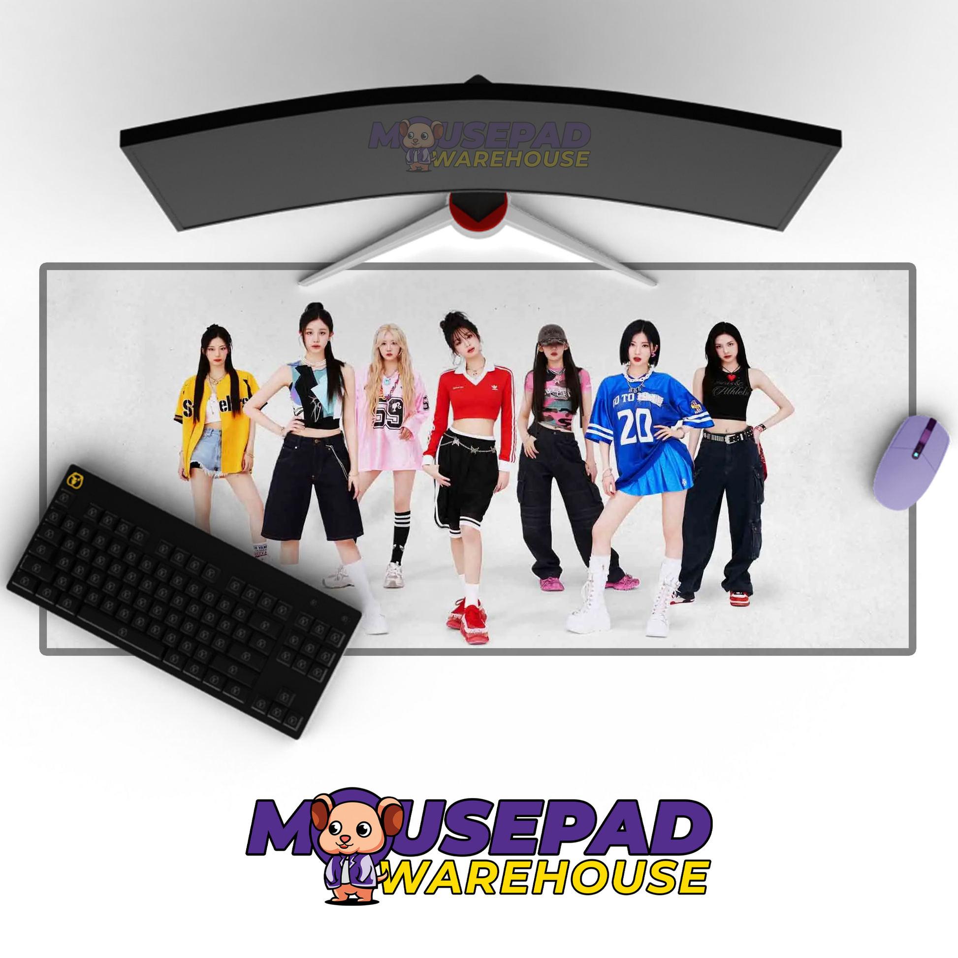 BABYMONSTER V27 Mousepad Mockup