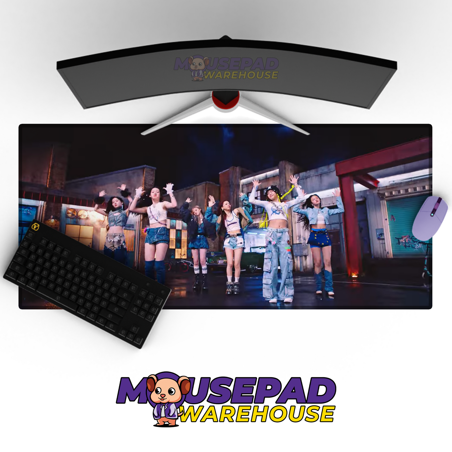 BABYMONSTER V4 Mousepad Mockup