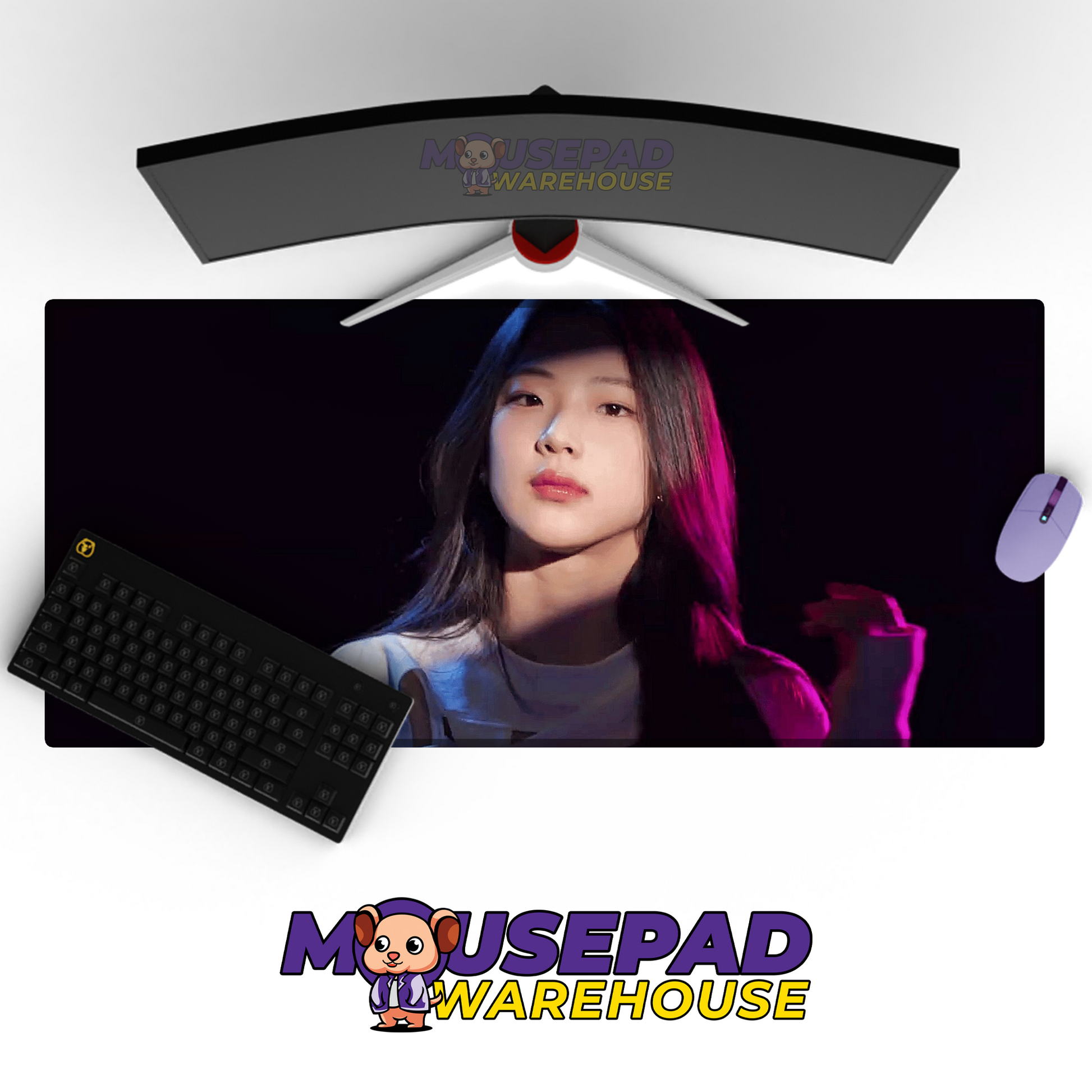 BABYMONSTER V6 Mousepad Mockup