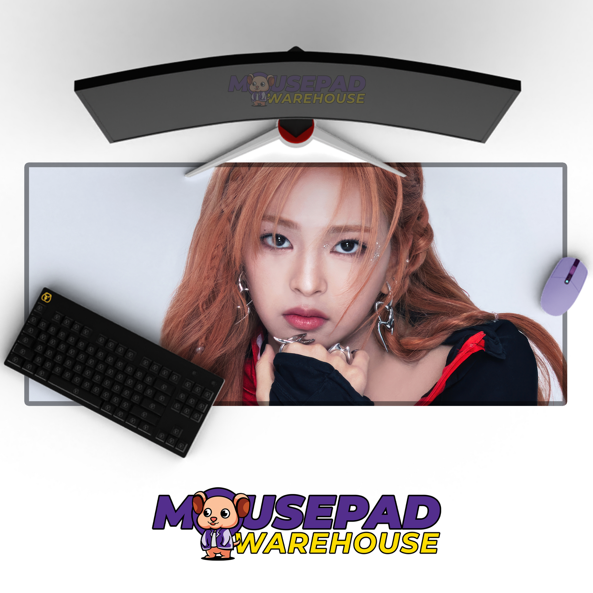 BABYMONSTER V9 Mousepad Mockup