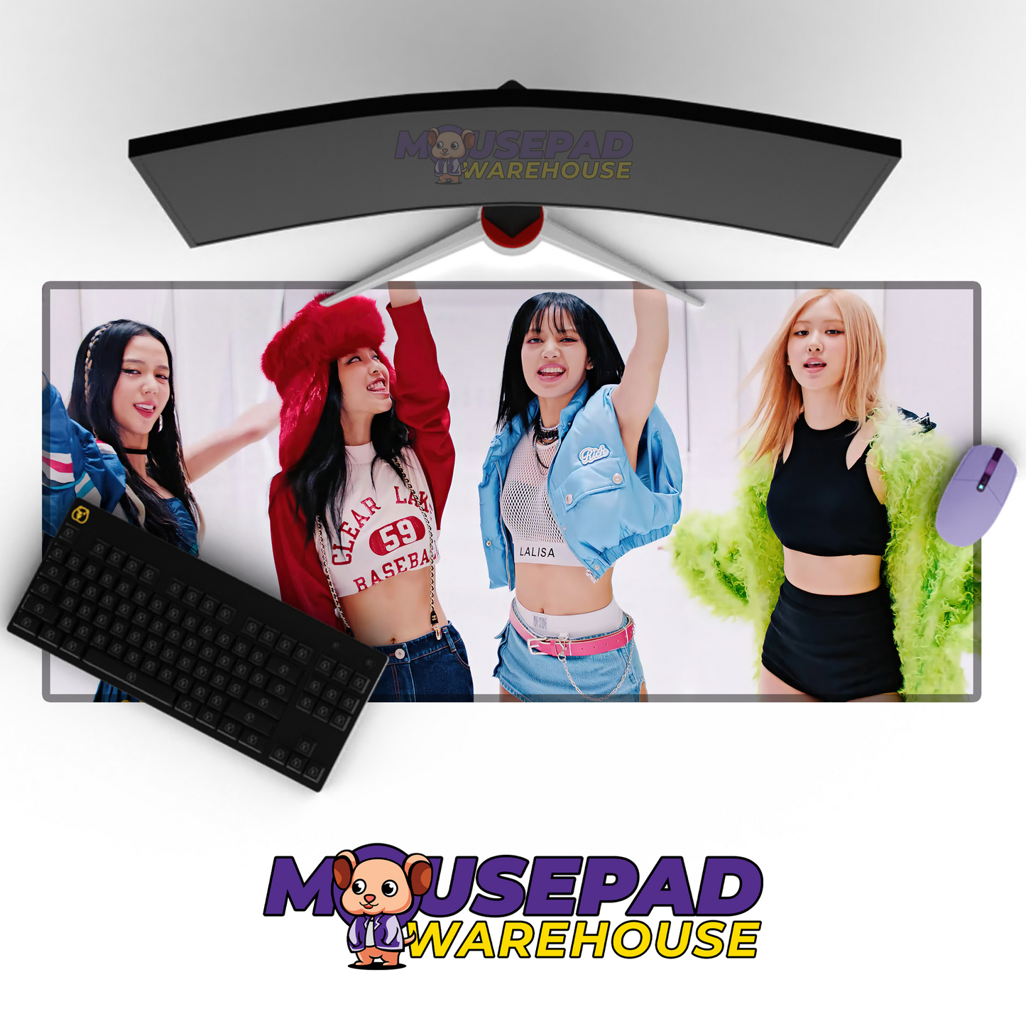BLACKPINK V11 Mousepad Mockup