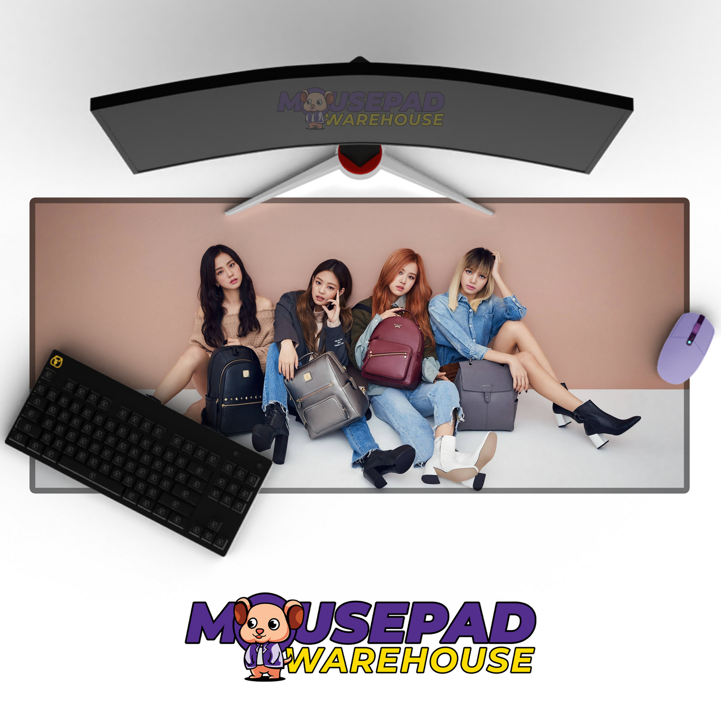 BLACKPINK V12 Mousepad Mockup