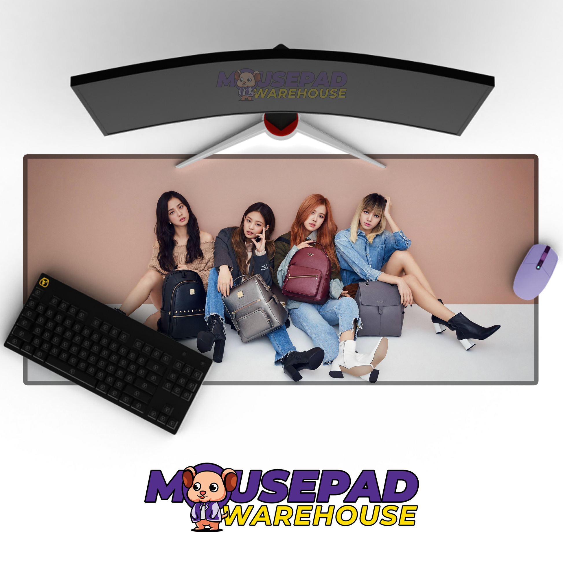 BLACKPINK V12 Mousepad Mockup