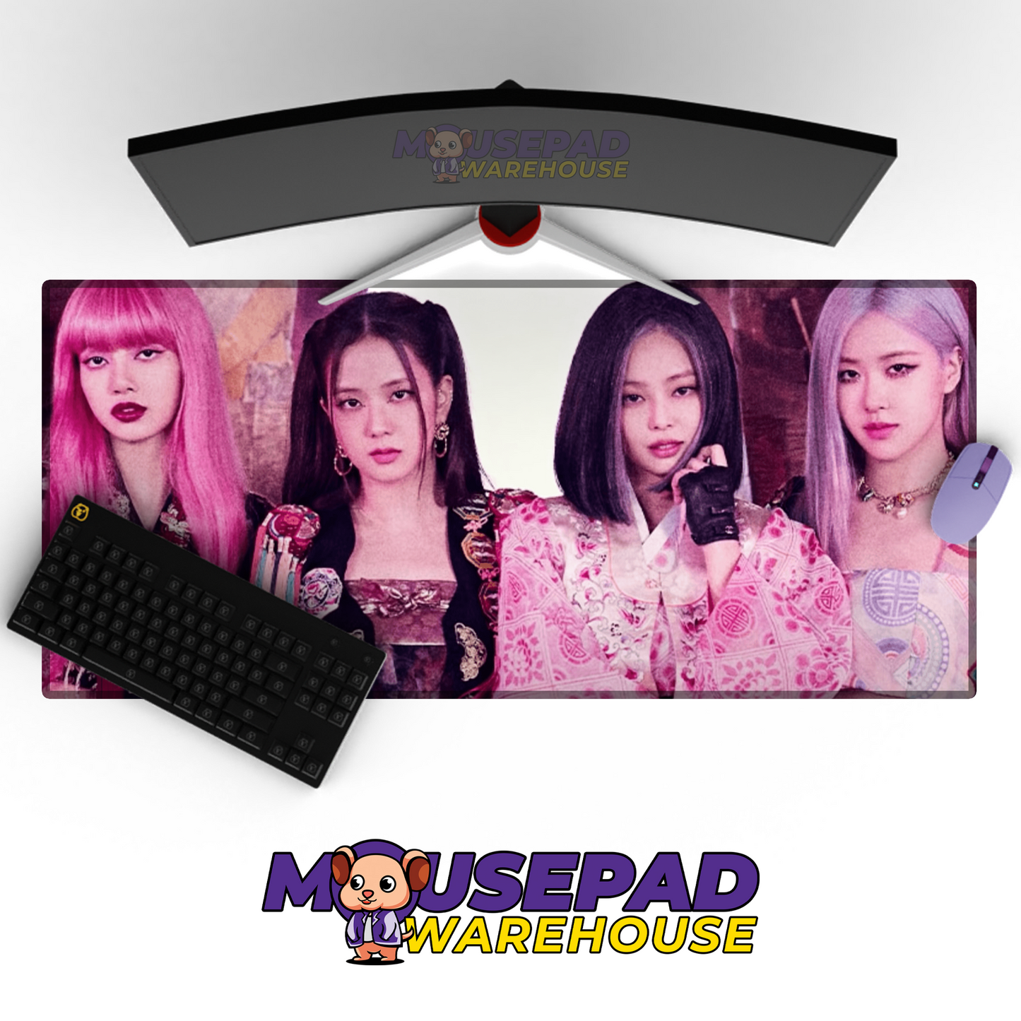 BLACKPINK V24 Mousepad Mockup
