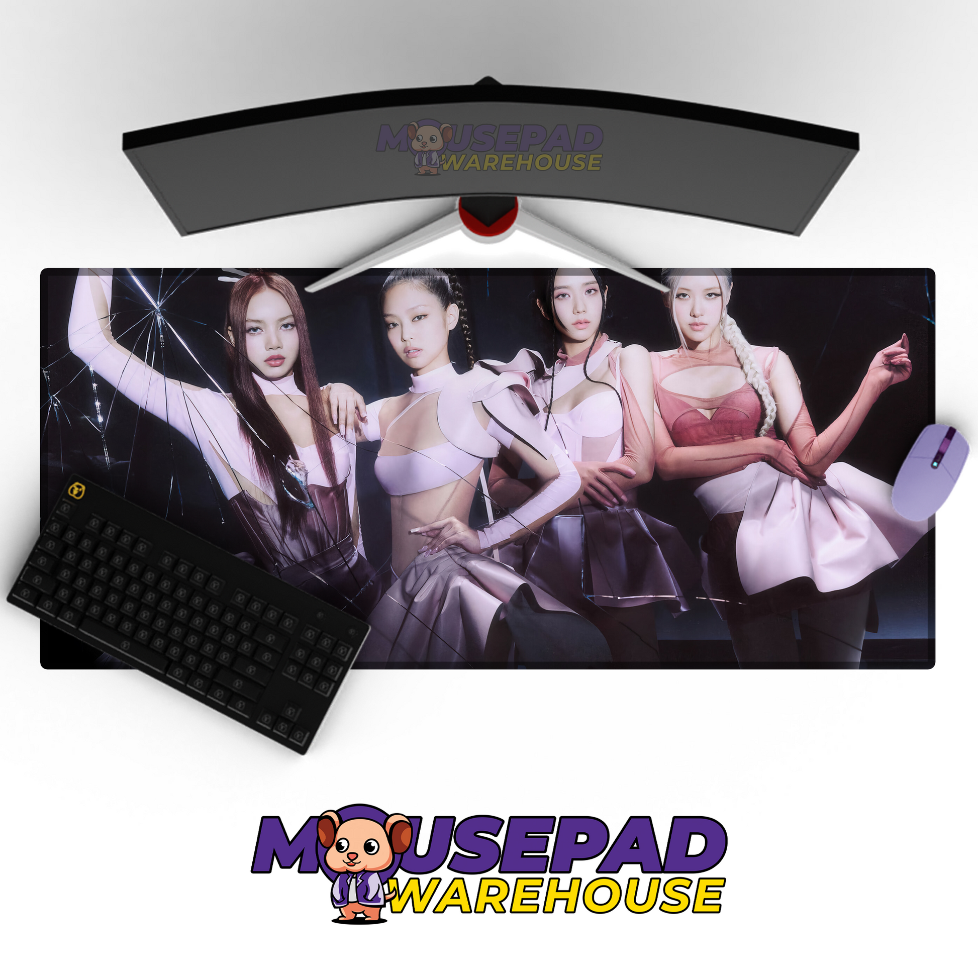 BLACKPINK V8 Mousepad Mockup