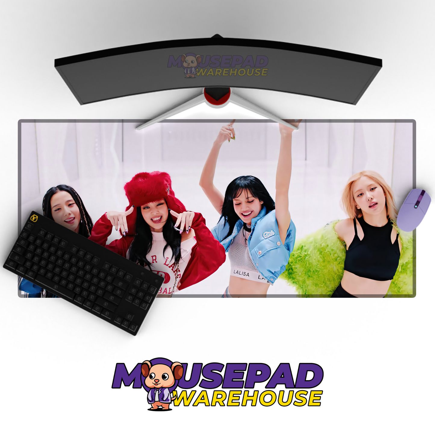 BLACKPINK V9 Mousepad Mockup