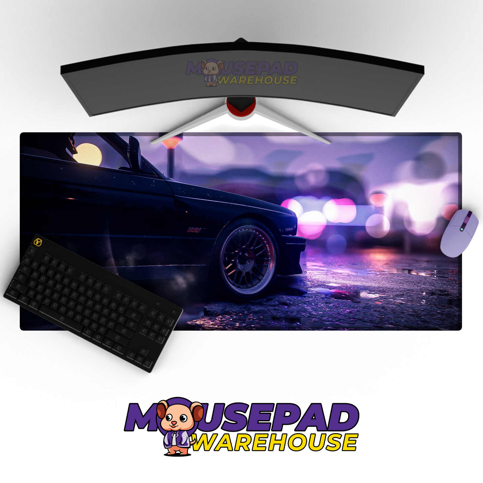 BMW M3 V12 Mousepad Mockup