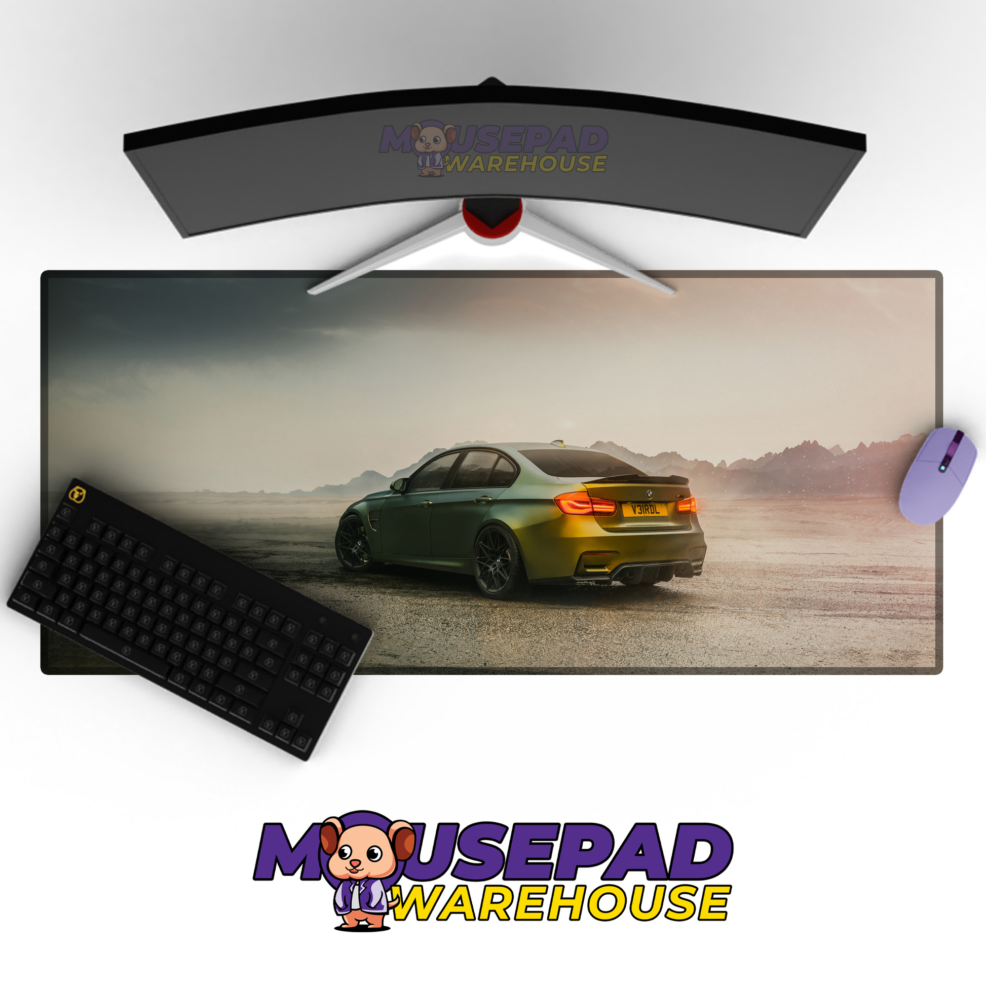 BMW M3 V15 Mousepad Mockup