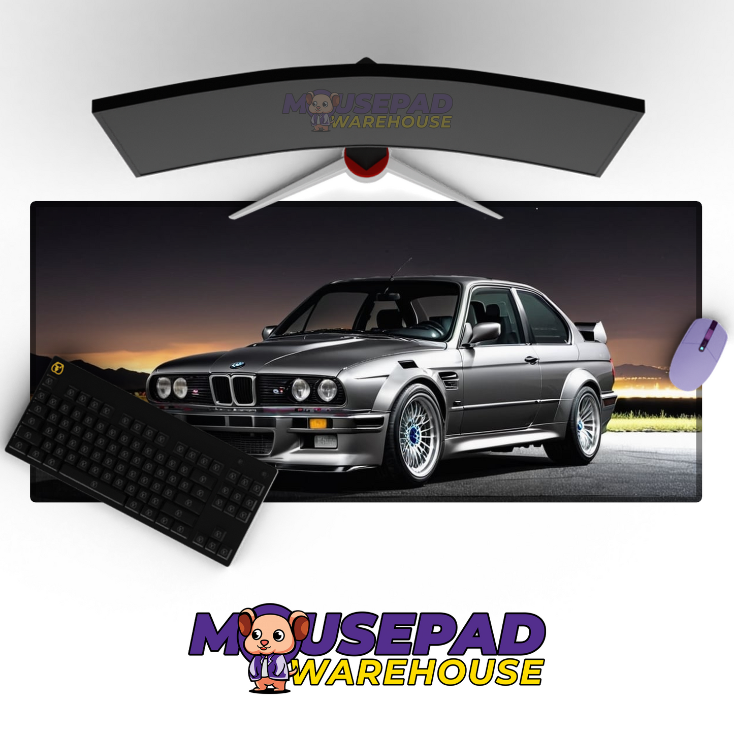 BMW M3 V18 Mousepad Mockup