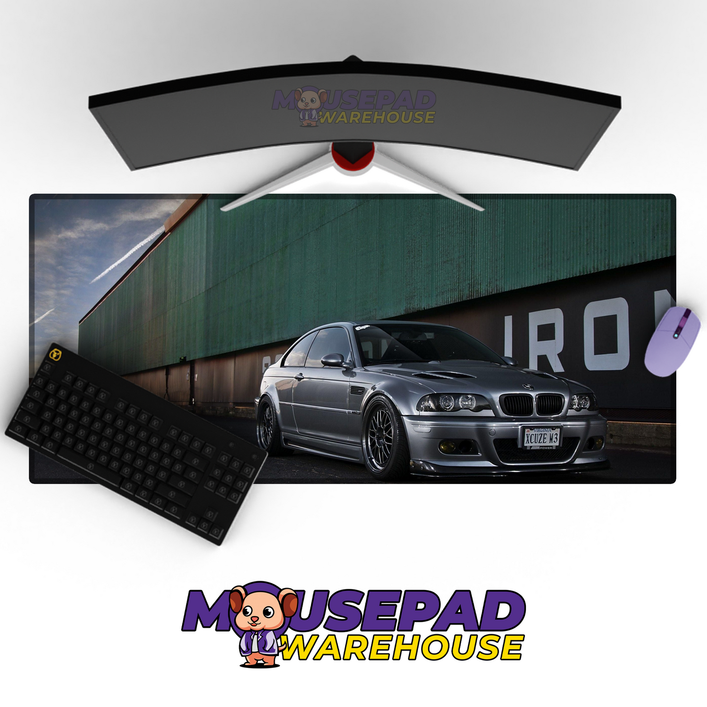 BMW M3 V20 Mousepad Mockup