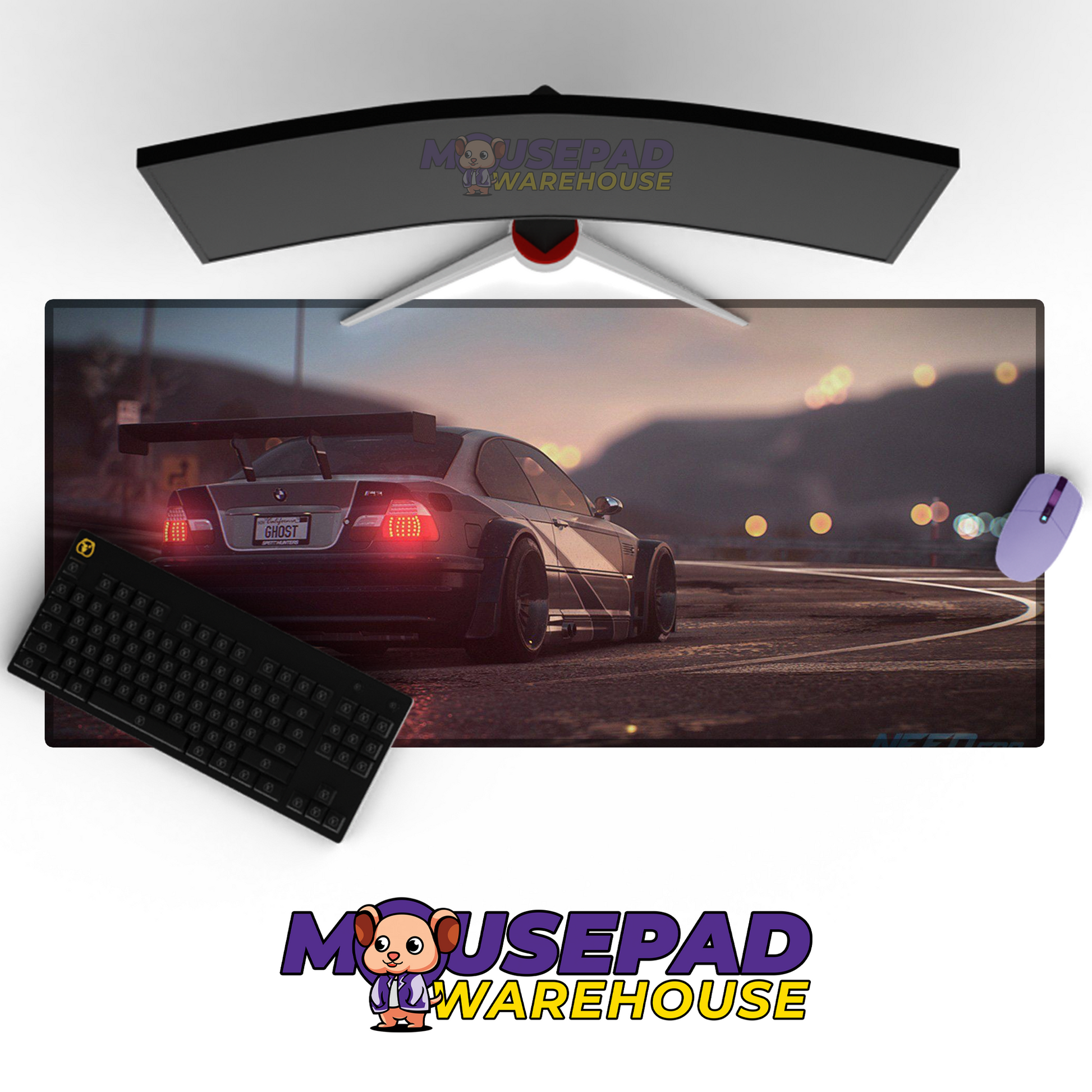 BMW M3 V24 Mousepad Mockup