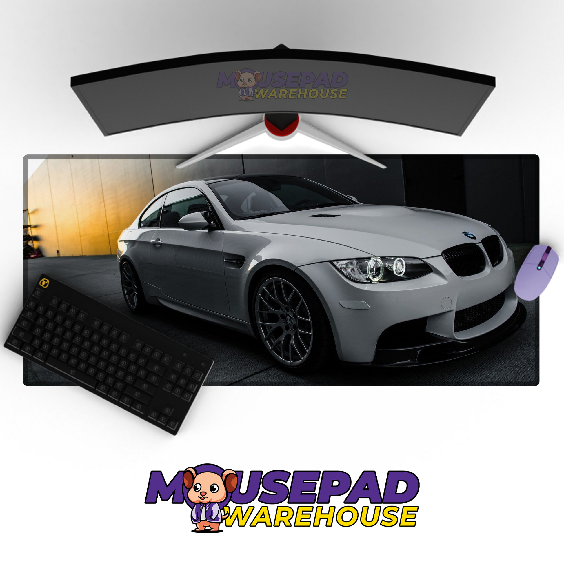 BMW M3 V25 Mousepad Mockup